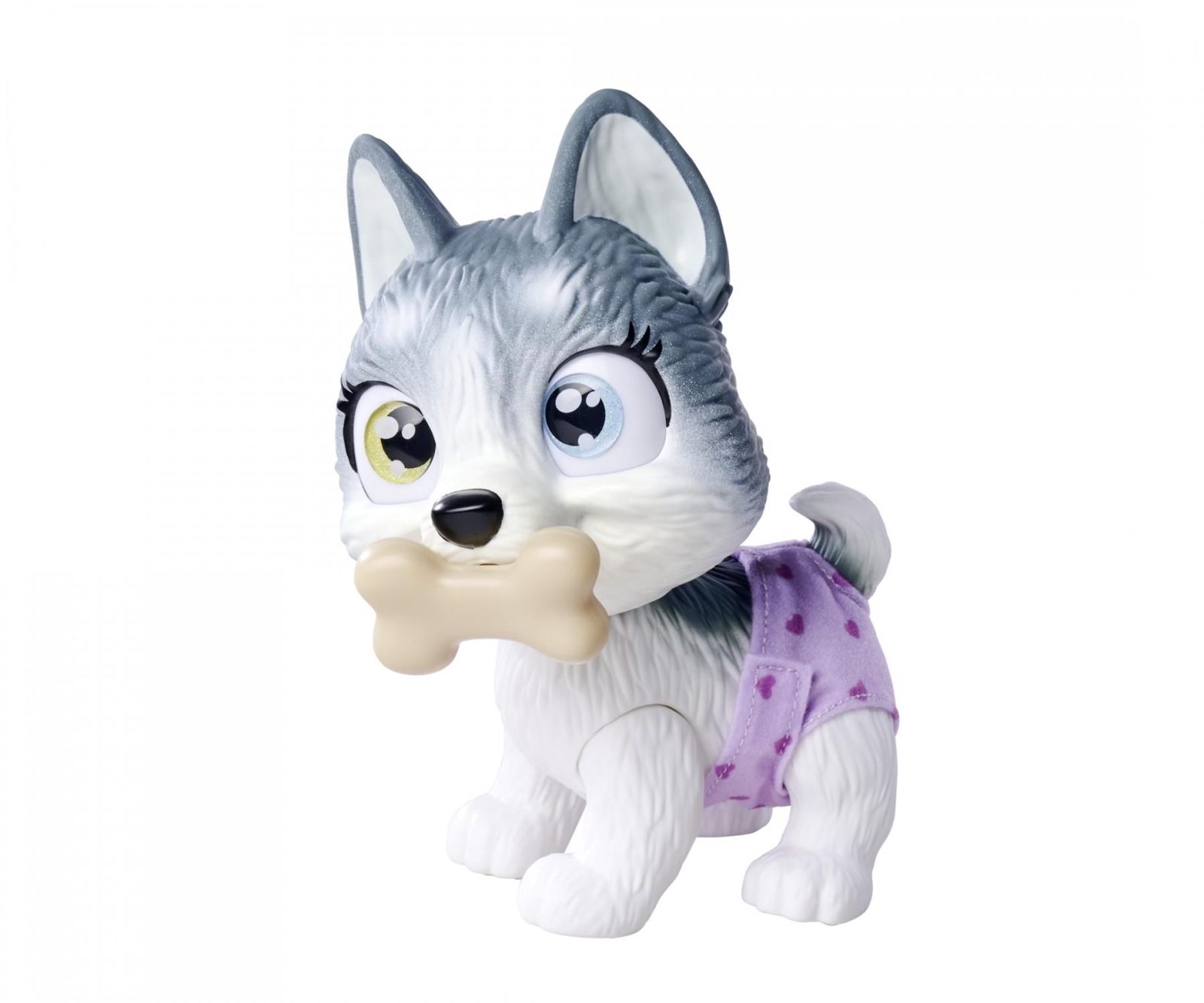 Simba Toys 105950135, Elektroniskt djur för barn, 3 År, Grå, Vit, Rosa