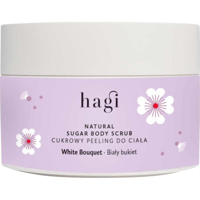 Hagi White Bouquet Natural sugar Body Scrub 200 ml