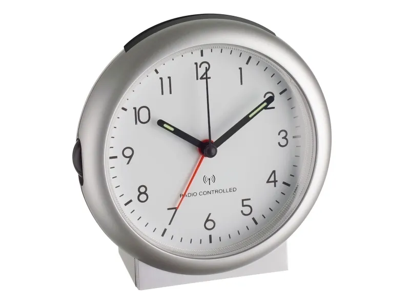 TFA-Dostmann 98.1036, Rund, Silver, 12 timmar, Alla, 1 styck, Analog