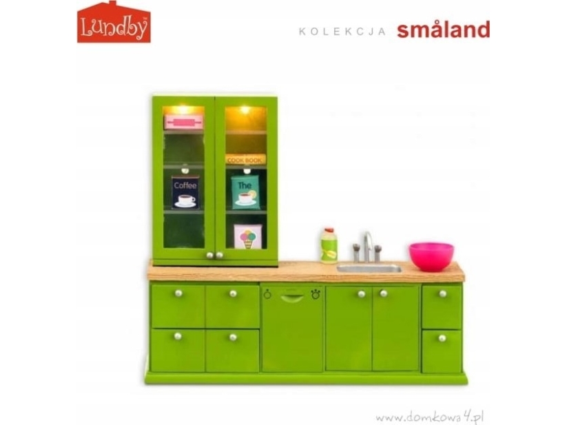 Lundby Diskho+Diskmaskin Grön