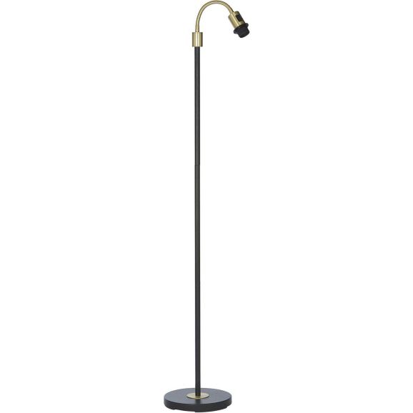 PR Home Amy Golvfot Flex1 Svart/Mässing 150 cm