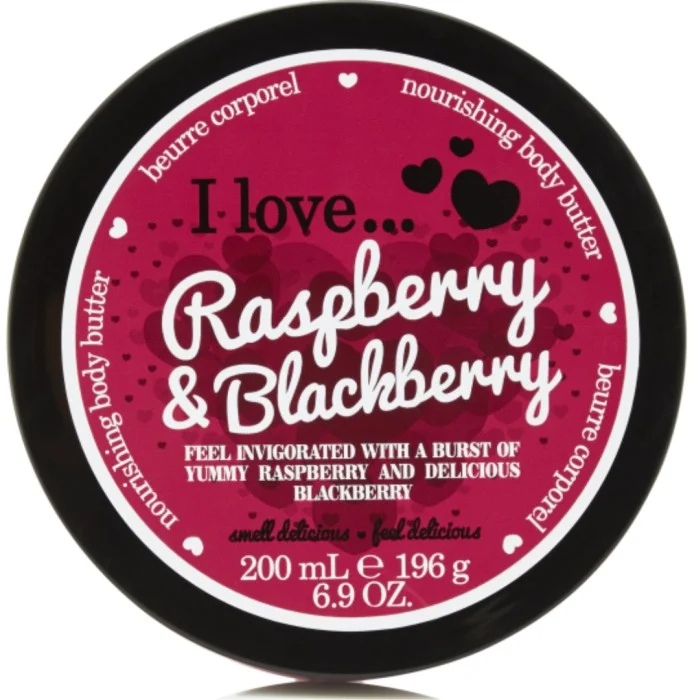 I Love... Nourishing Body Butter I Love… Raspberry & Blackberry 200 ml