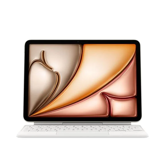 Apple Magic Keyboard 11" iPad Air (M4), vit, bild 4
