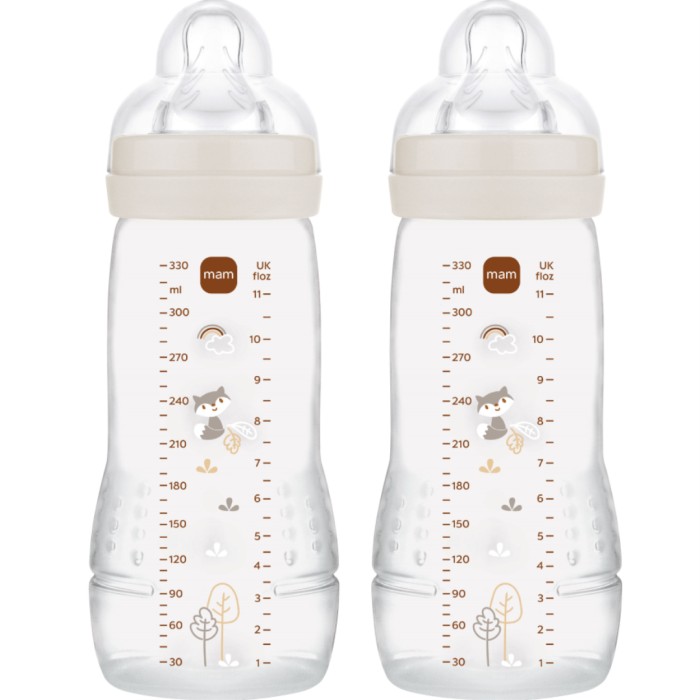MAM Easy Active 330ml Neutral, 2 st