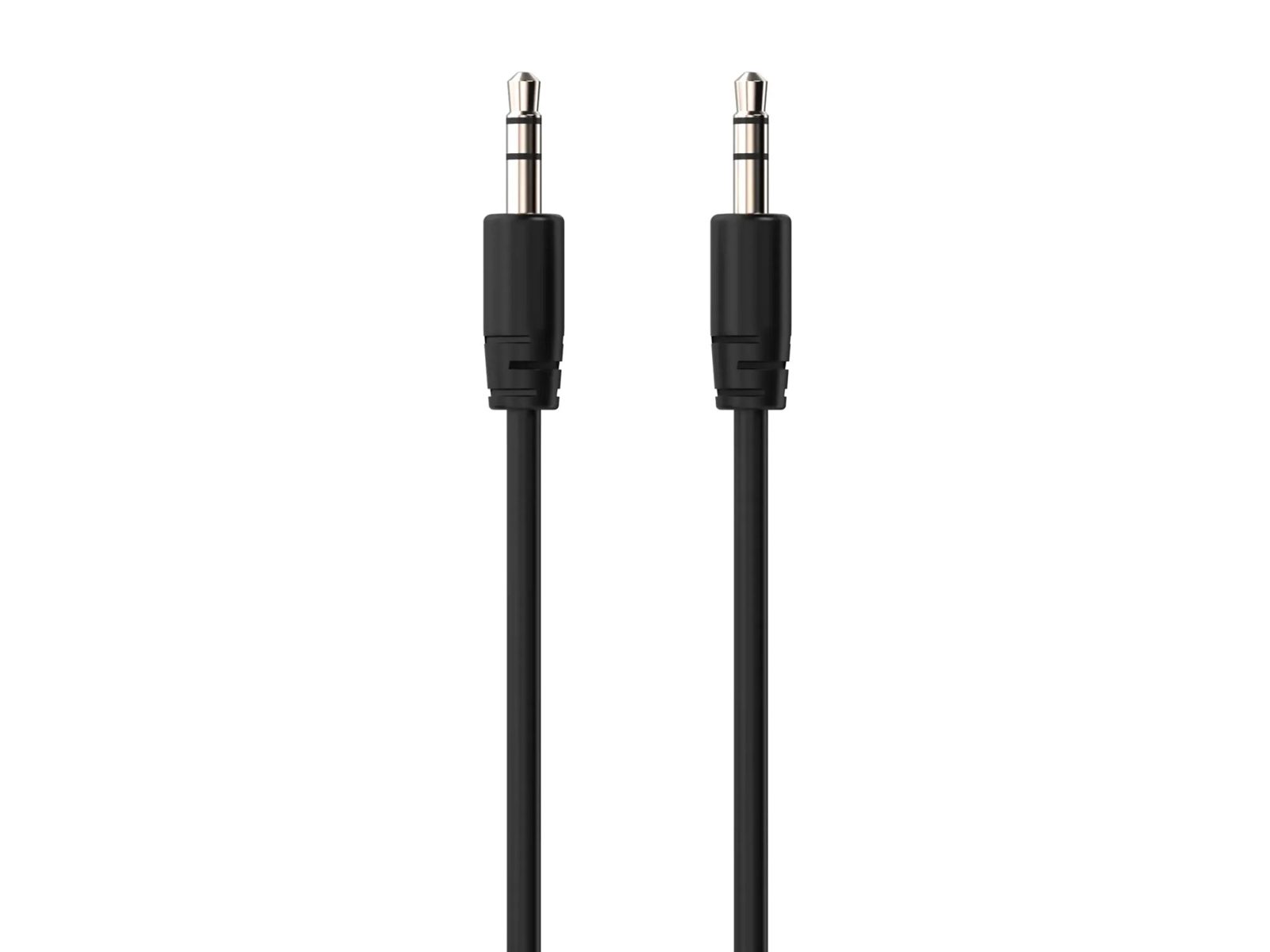 Sinox SOE06102, 3,5mm, Hankontakt, 3,5mm, Hankontakt, 1,2 m, Svart