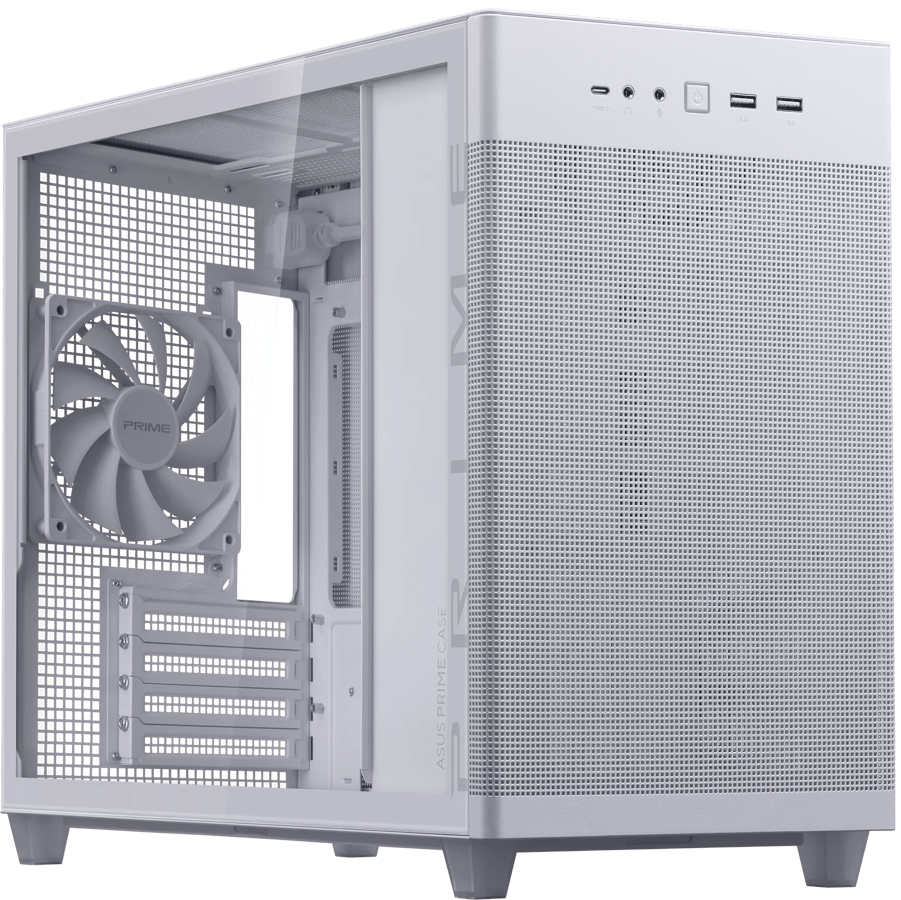 ASUS Prime AP201 TG Vit, bild 4