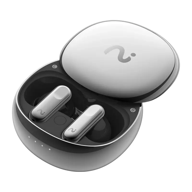 VIAIM Nano+ AI-öronsnäckor med röstinspelare (silver)
