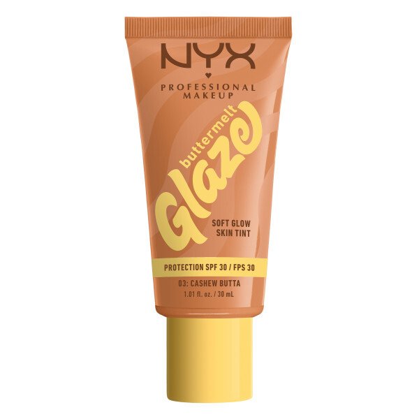 NYX Professional Makeup Buttermelt Glaze Skin Tint SPF30 Foundation 03 Cashew Butta 30 ml