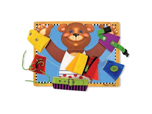 Melissa & Doug - Wooden Basic Skills Puzzle Board, bild 2