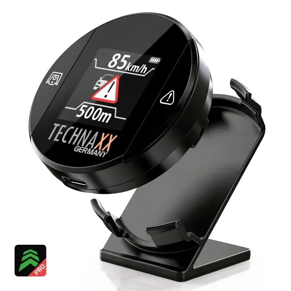 Technaxx TX-388, Batteri, 500 mA, 1460 h, 52 mm, 52 mm, 14 mm