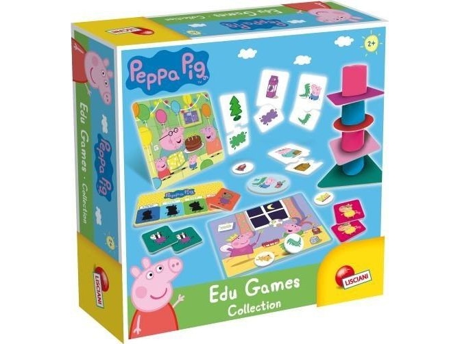 Lisciani Peppa Pig min första samling pedagogiska spel