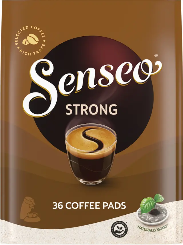 Senseo Strong kaffepads, 36 st