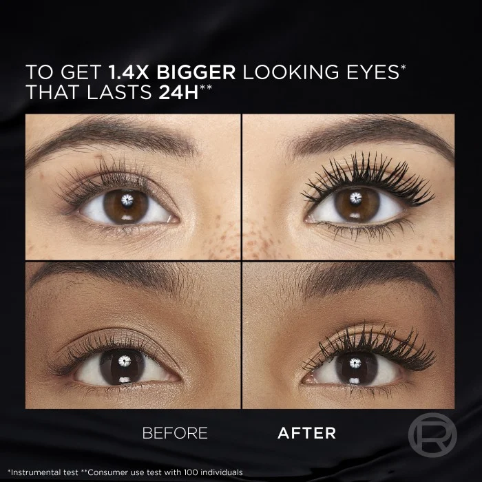 L'Oréal Paris Volume Million Lashes Panorama All Night Mascara Extra Black 9,9 ml, bild 5