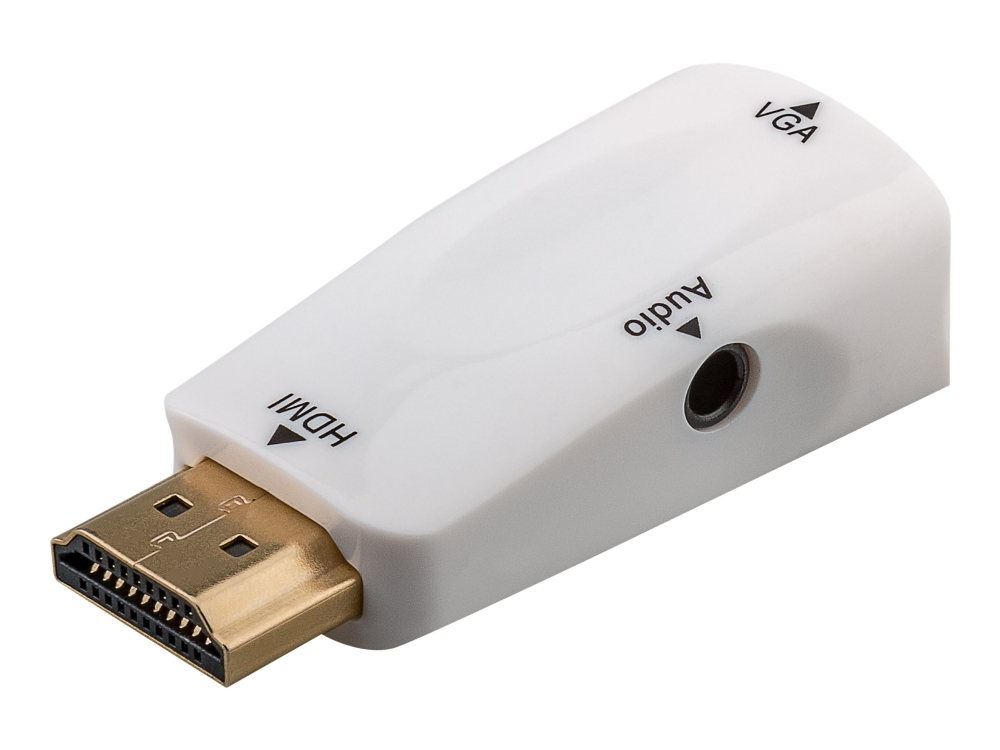 goobay - Videokonverterare - HDMI - VGA