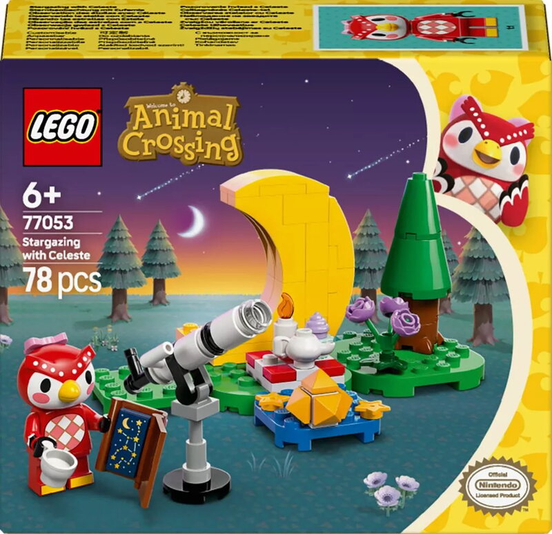 LEGO Animal Crossing Stjärnskådning med Celeste 77053, bild 4