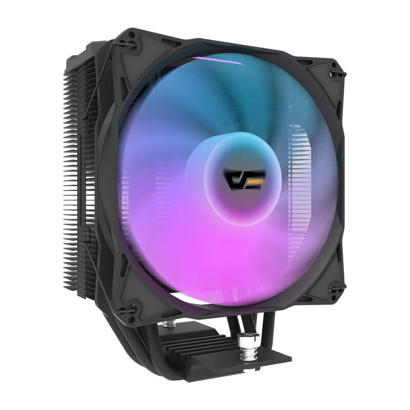 Darkflash Computer Radiator Z4 PRO MIST BLACK - CPU Luftkylare, bild 3