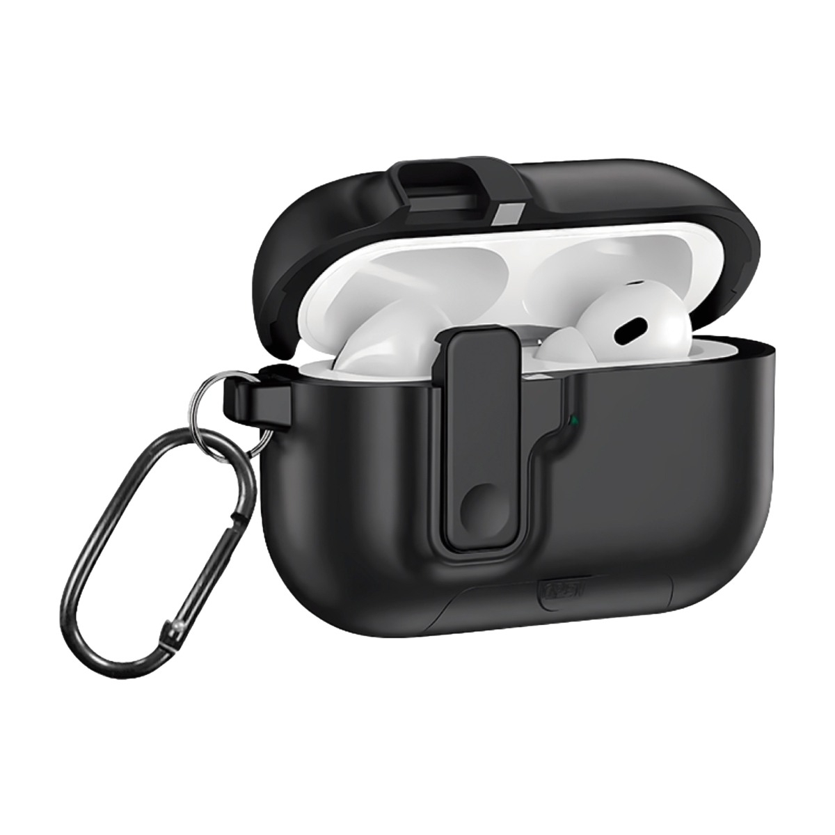 Ferrelli AirPods Pro 3 Anti-Shock skyddsfodral, svart