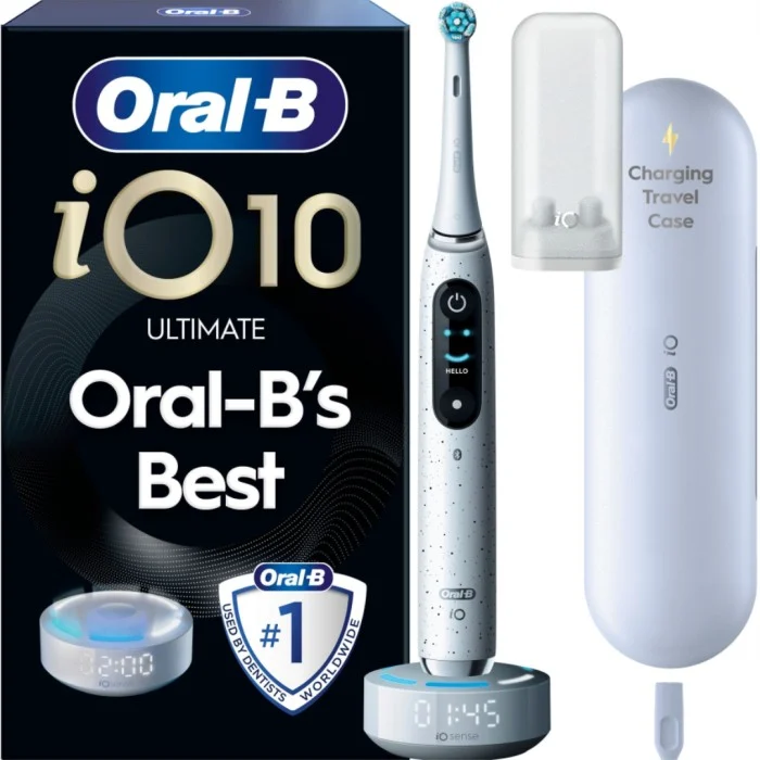 Oral-B iO10 Ultimate eltandborste, Stardust White