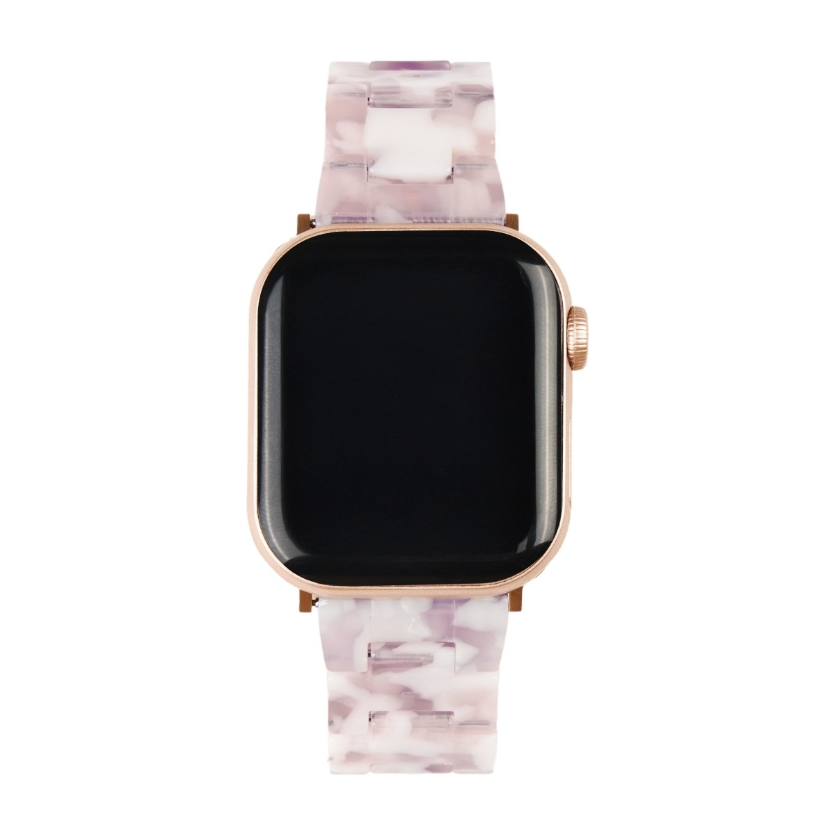 IDEAL OF SWEDEN Resin klockarmband, Pink Pearl