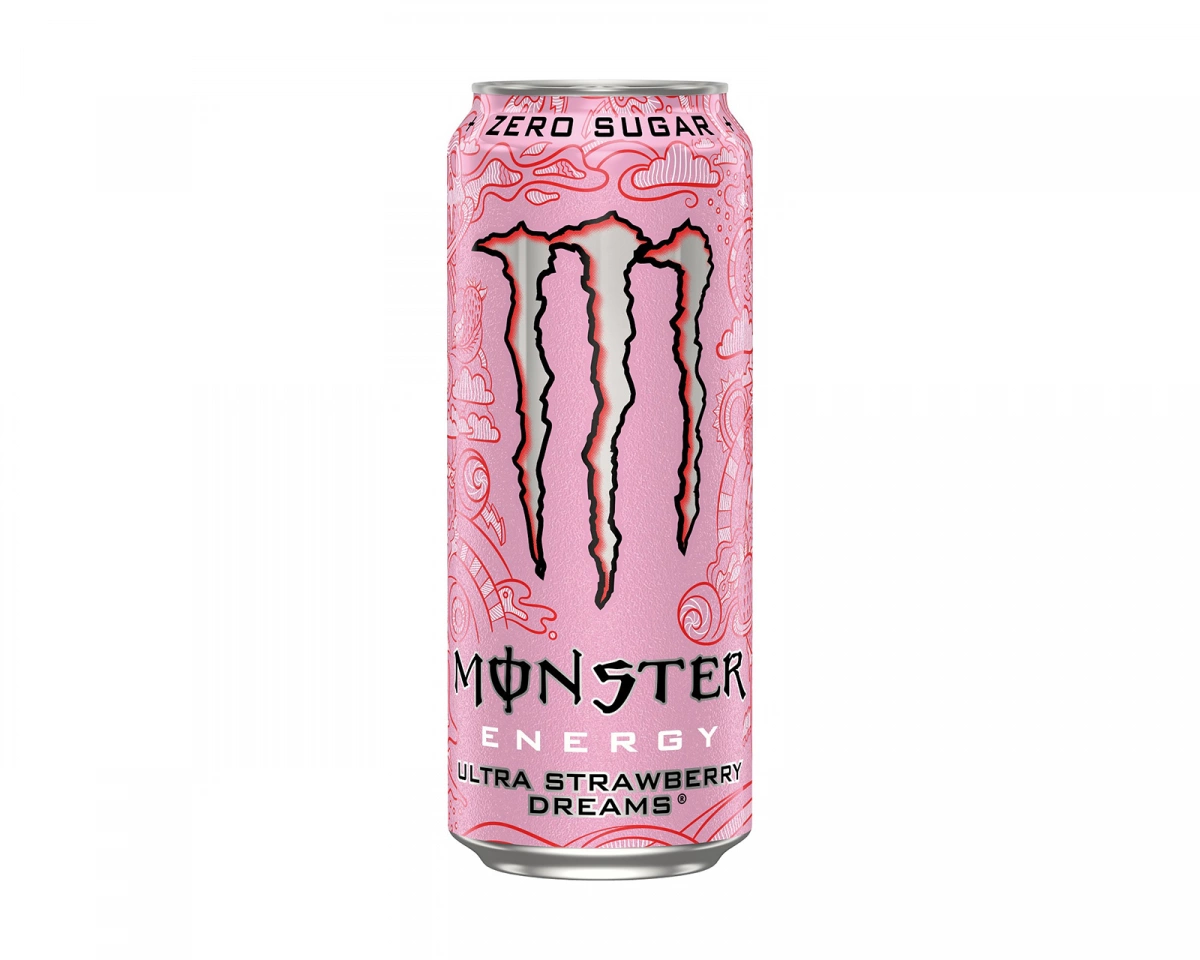Monster Energy Ultra Strawberry Dreams Zero Sugar 500ml (Inkl. pant)