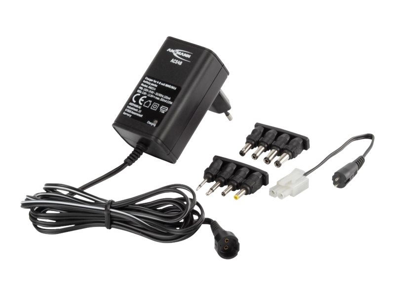 ANSMANN ACS48 - Batteriladdare - 350 mA - svart