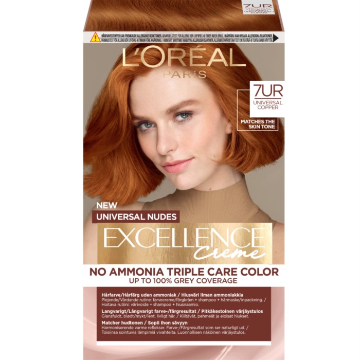 L'Oréal Paris Excellence Universal Nudes Copper 1 pcs
