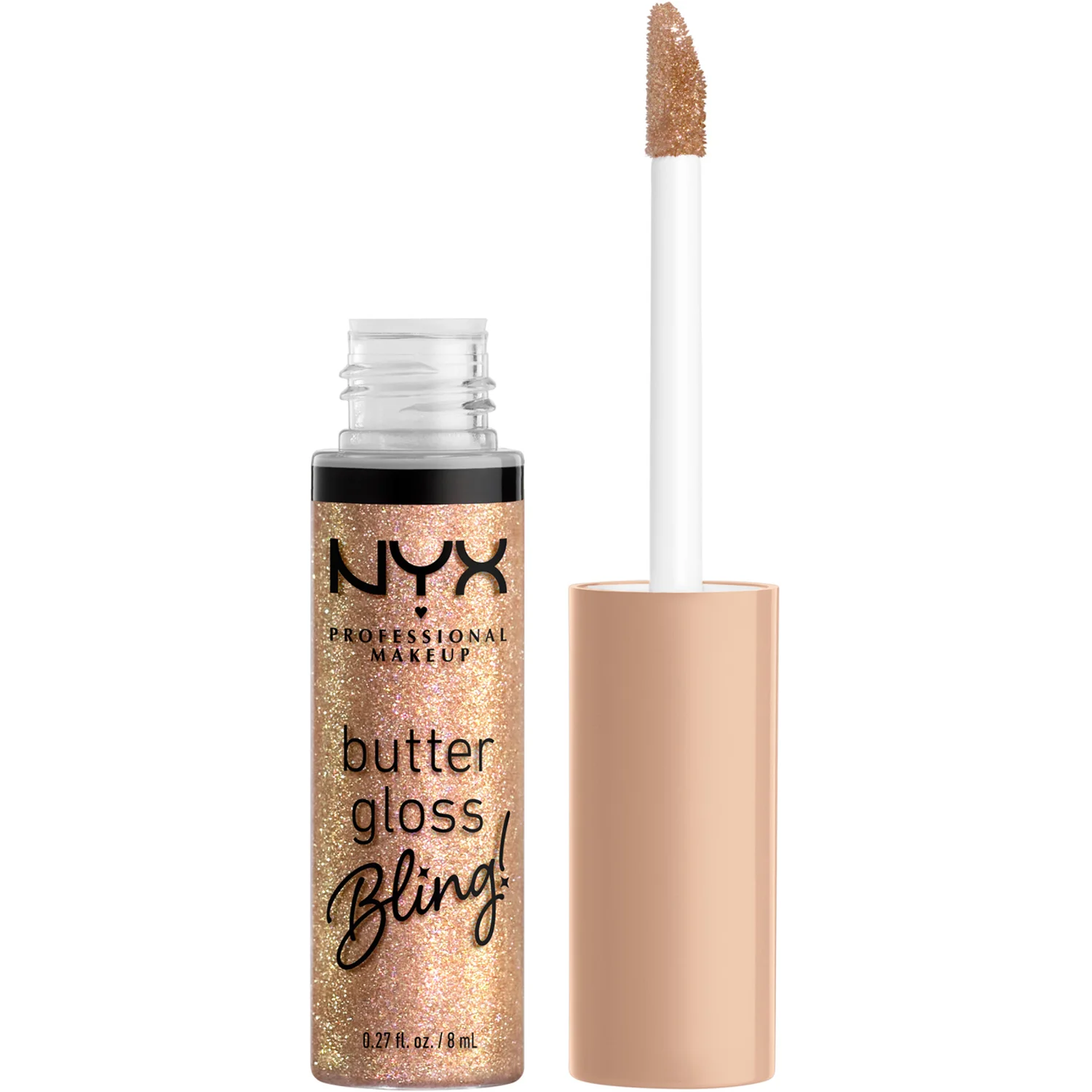 NYX PROFESSIONAL MAKEUP Butter Gloss Bling! Lip Gloss 01 Bring The Bling 01 Bring The Bling