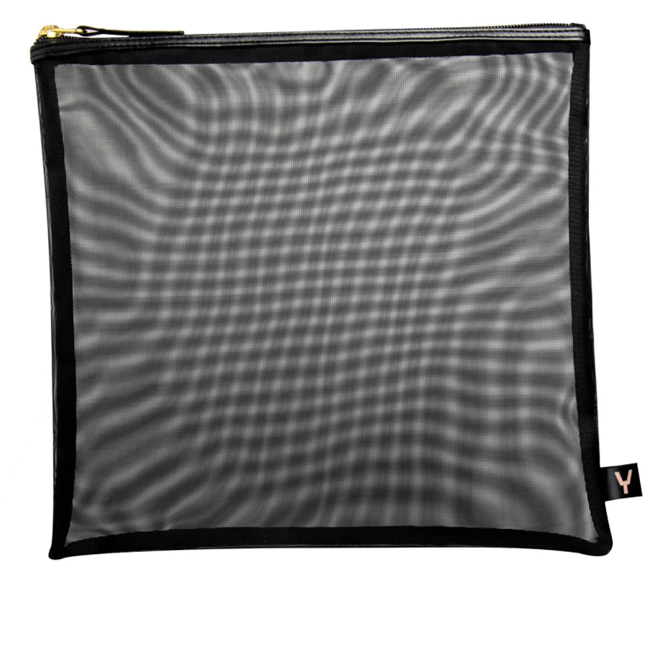 Sense of Youty Mesh Beauty Bag Black Large
