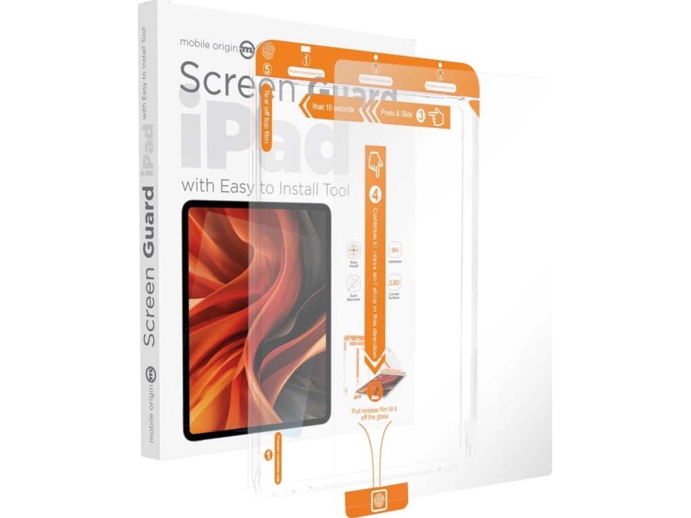 MOBILE ORIGIN skärmskydd i glas till iPad Air 10.9 2022, 5:e gen
