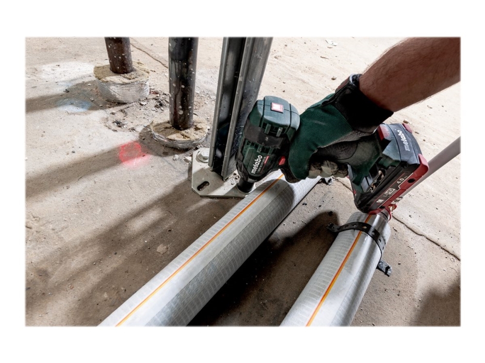 Metabo SSW 18 LTX 300 BL - Mutterdragare - sladdlös - 1/2-tums kvadrat-drive 12.7 mm - 300 N·m - 2 batterier - 18 V