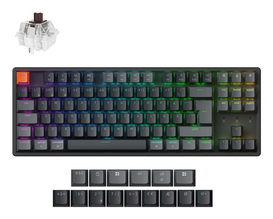 Keychron K8v2 trådlöst tangentbord