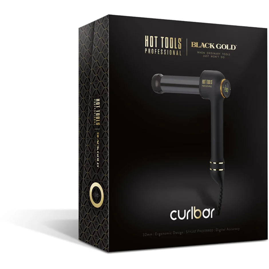 Hot Tools Professional Curl bar Black Gold 32 mm 1 pcs, bild 2