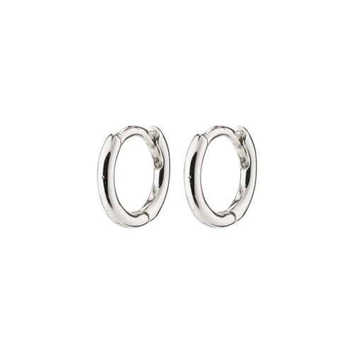 PILGRIM - EANNA Huggie Hoops - Silver - 10 mm