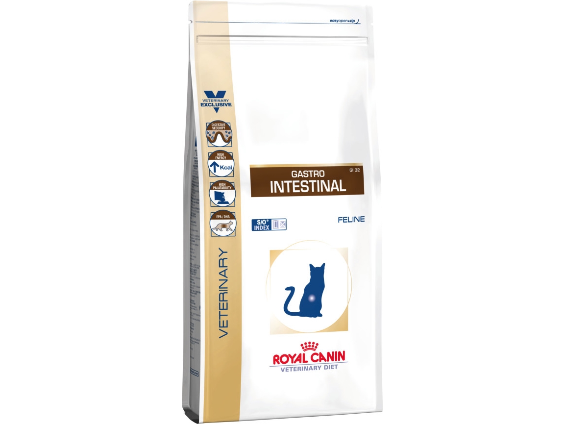 Royal Canin VD Gastro Intestinal torrfoder för katt, 4 kg