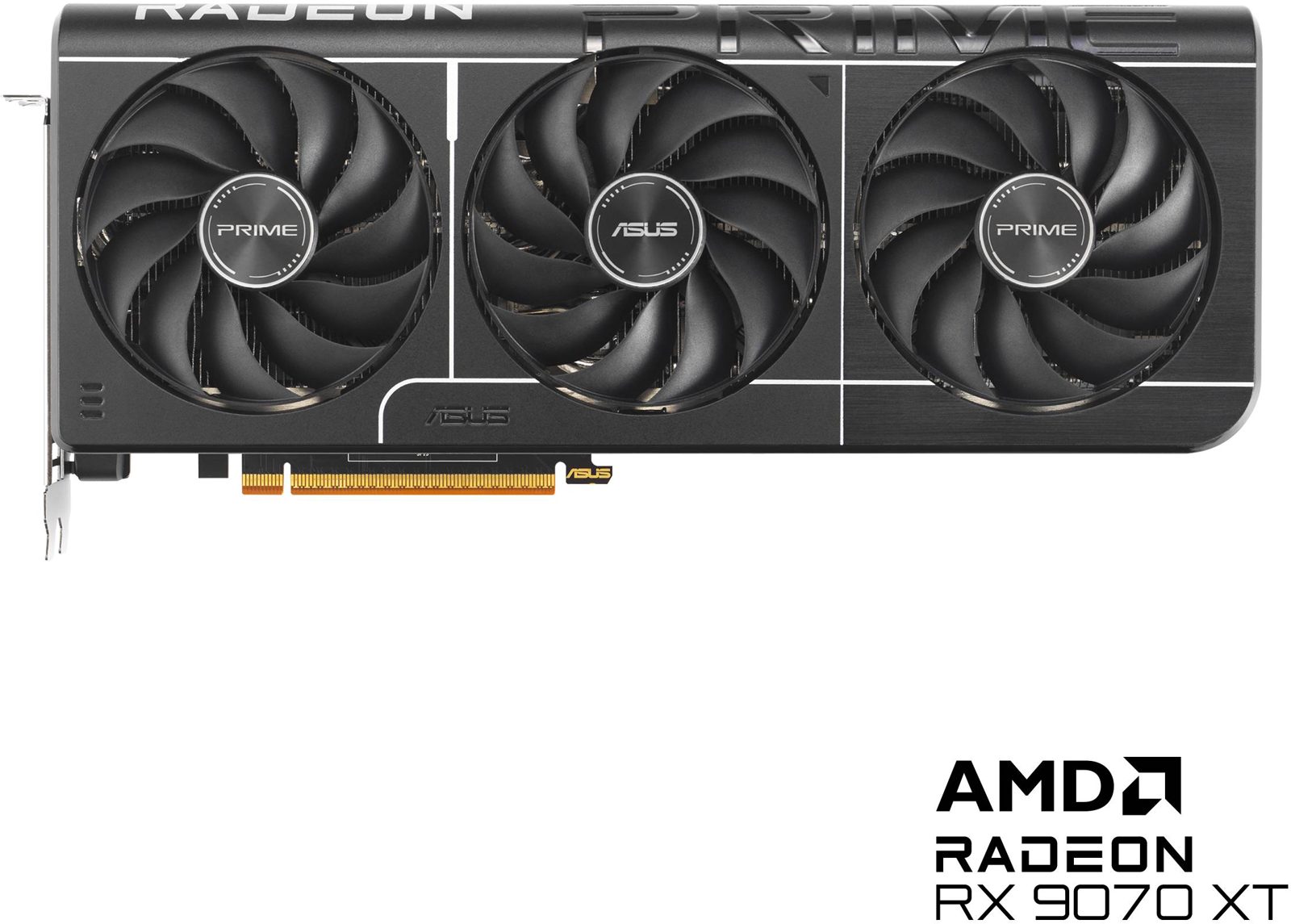 Asus PRIME AMD Radeon RX 9070 XT OC grafikkort (Svart), bild 5