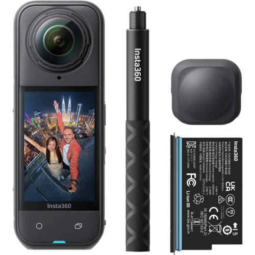 Insta360 X5, 72 Mpixel, 8K@30fps/6K@60fps, WiFi, Bluetooth