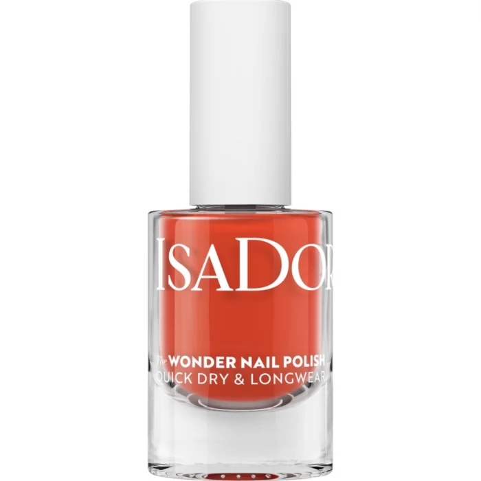 IsaDora The Wonder Nail Polish Quick Dry & Longwear 169 Fire Orange 169 Fire Orange