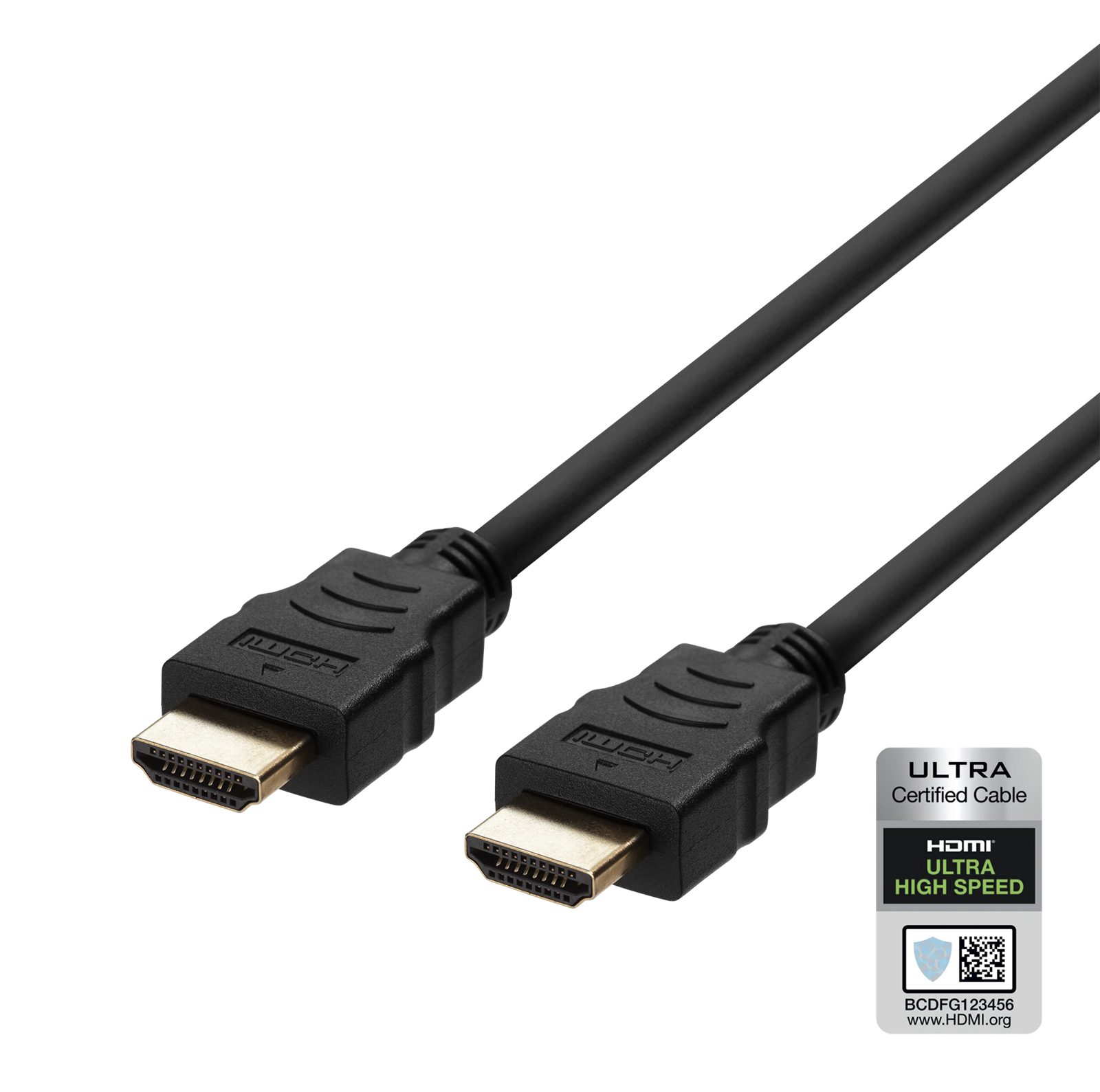 Deltaco Ultra High Speed HDMI-kabel 2.1 - Svart - 3m, bild 4