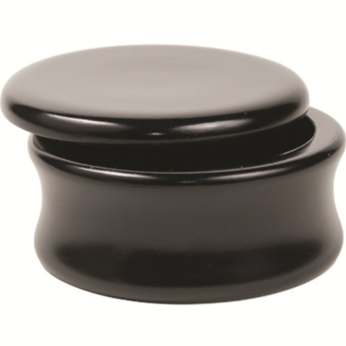 Parker Shaving Black Mango Wood Shave Bowl