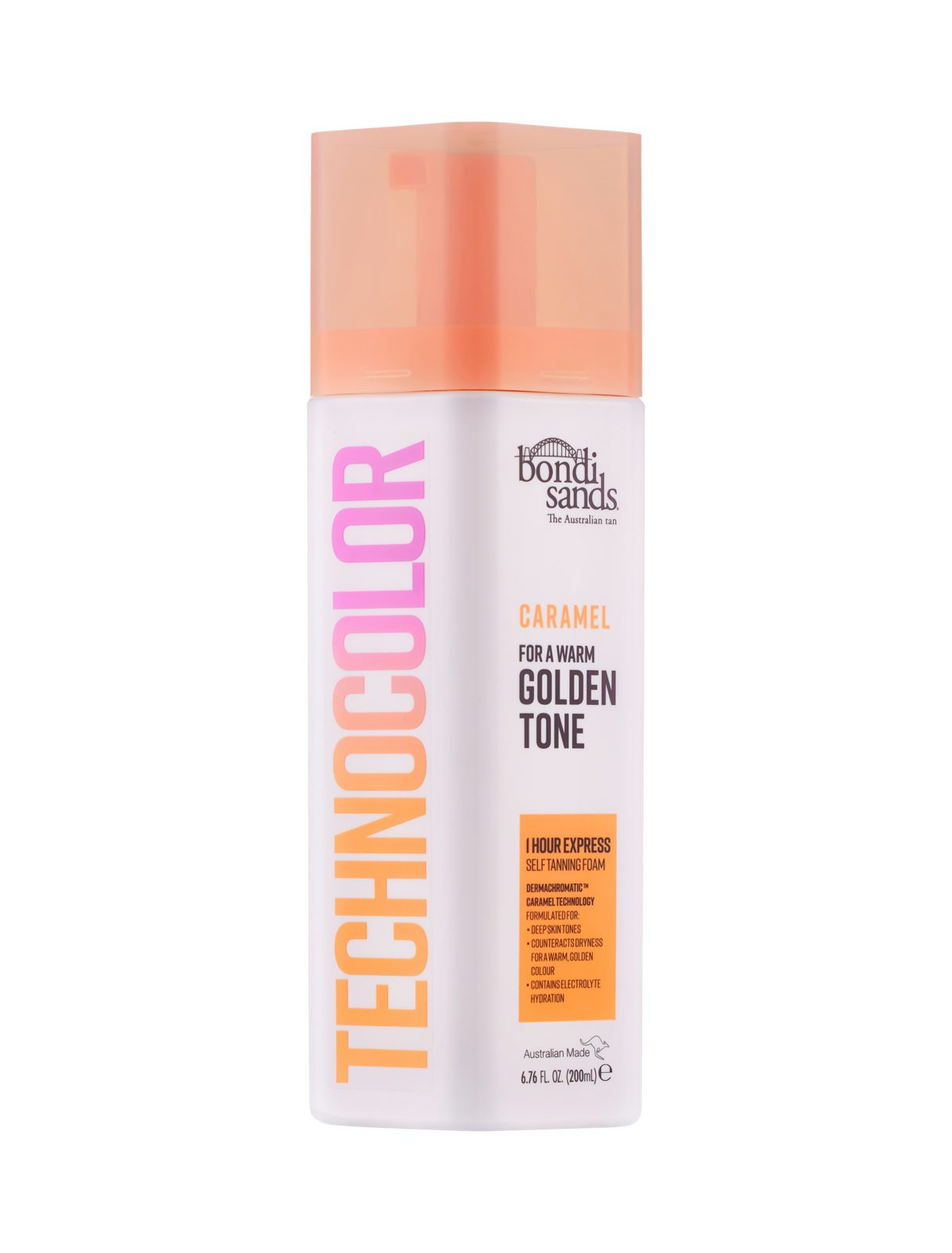 Bondi Sands Technocolor Warm Hydrated Glow Caramel 200 ml