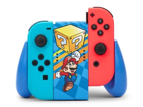 PowerA JOY-CON Comfort Grip - Mystery Block Mario /Nintendo Switch, bild 2