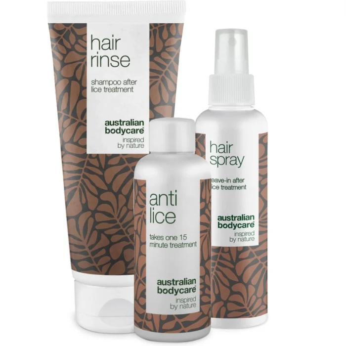 Australian Bodycare Head Lice kit - 3 piece lice treatment kit
