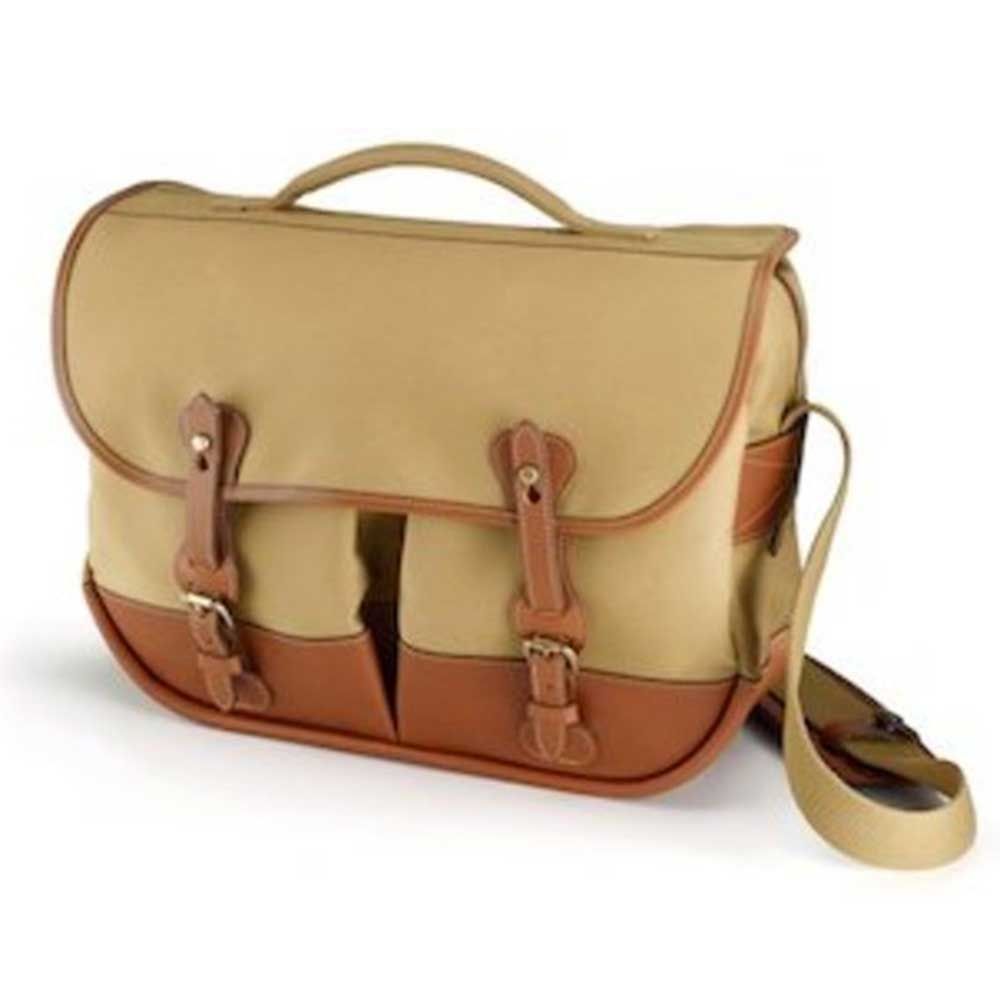 Billingham Eventer Canvas -kameraväska, Khaki/Tan