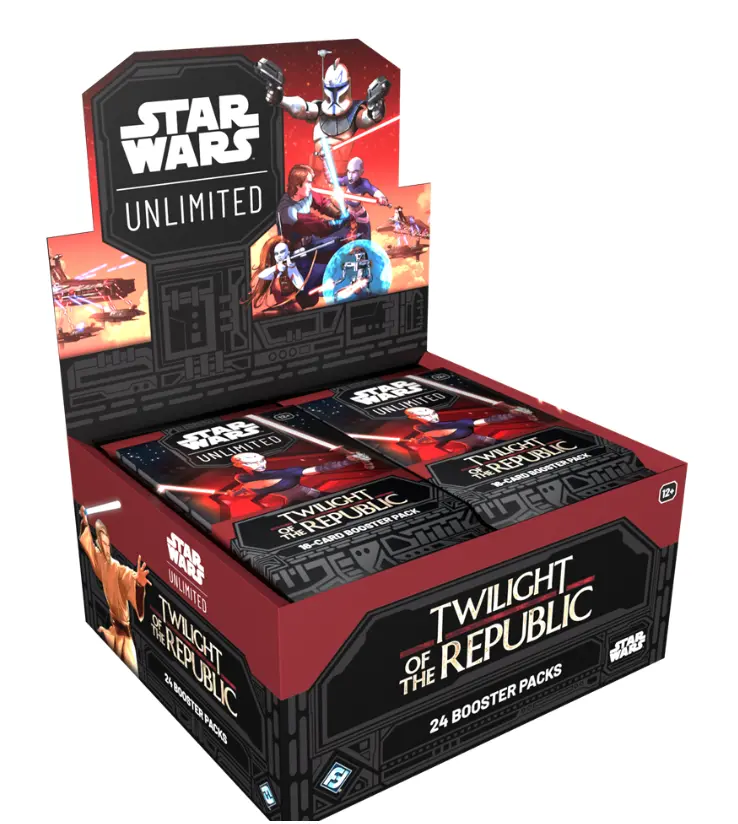 Star Wars: Unlimited - Twilight of the Republic Booster Display (24 boosters)