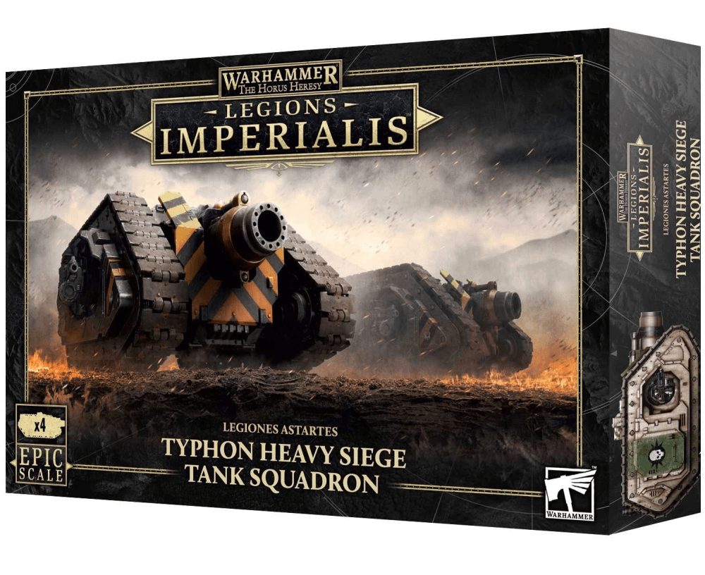 Legions Imperialis: Typhon Heavy Siege Tank Squadron