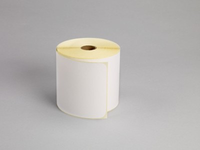 Thermoetikett 102x192 mm, för transportlappar, 250 etiketter/rulle, 20 rullar