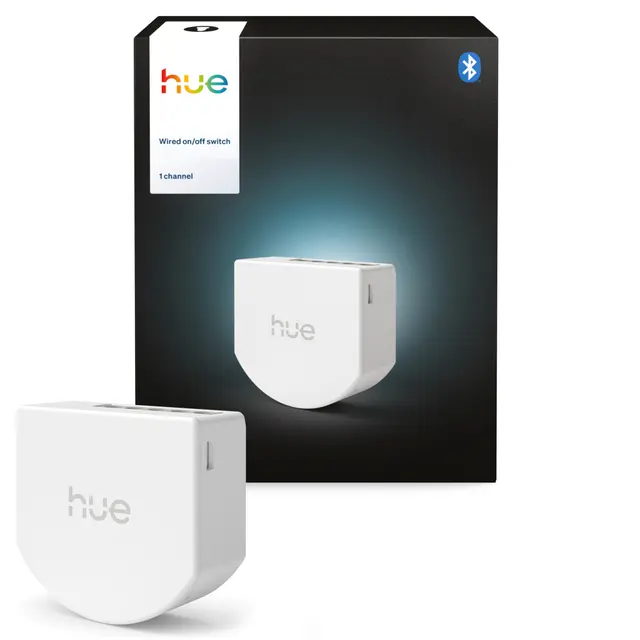 Philips Hue trådbunden reläbrytare 6A 1-kanals (vit), bild 2