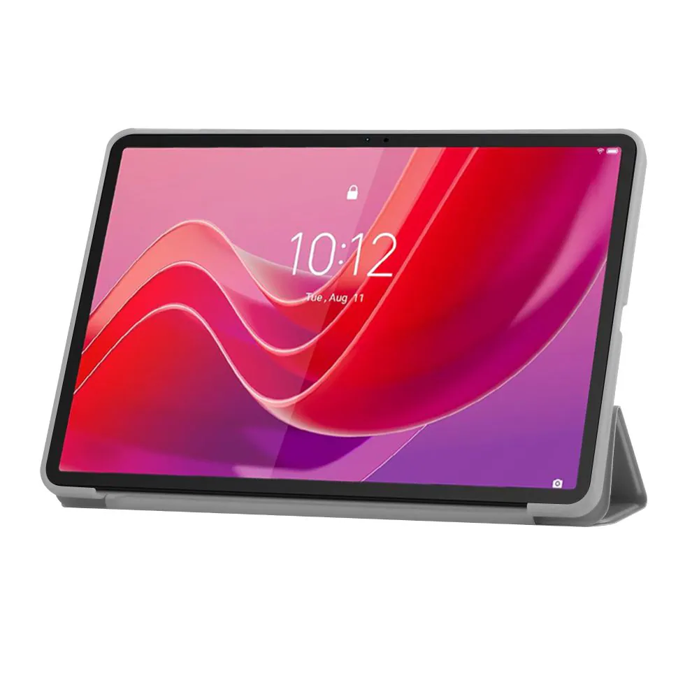 Plånboksfodral/etui för surfplatta Tech-Protect SmartCase Lenovo Tab M11 TB-330 grå, bild 3