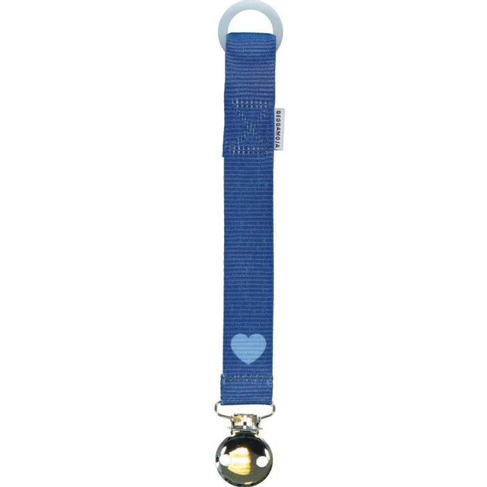 Geggamoja Napphållare Blue heart One Size, 1 st
