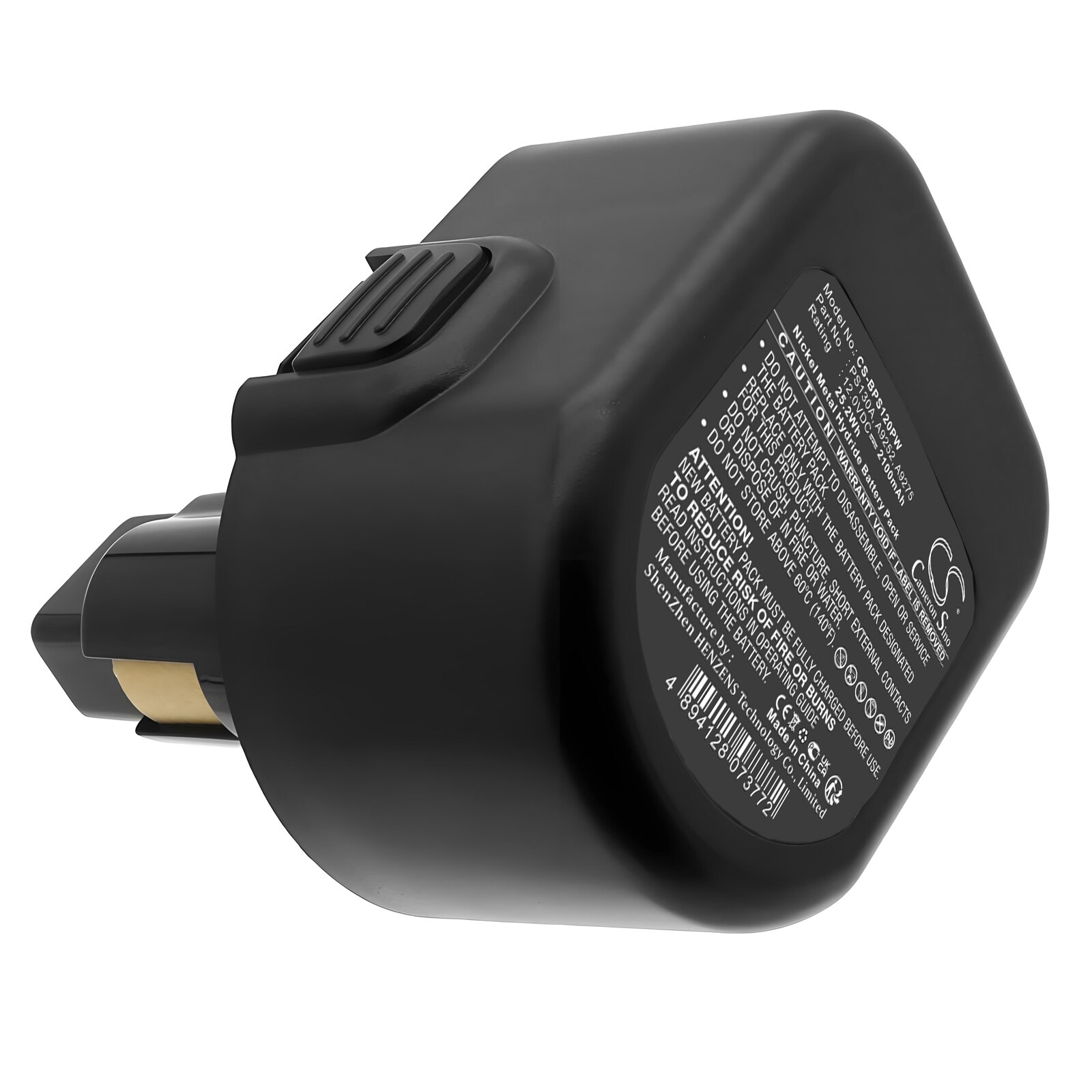 Batteri till Elverktyg för Black & Decker CD1202GK, CD1202K, CD120GK m.fl., bild 4